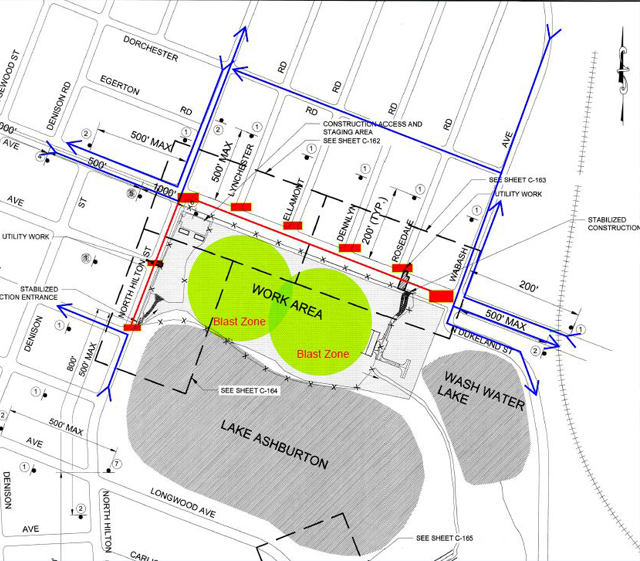 Ashburton traffic map